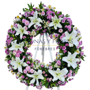 Corona fúnebre: Aura Tristeza